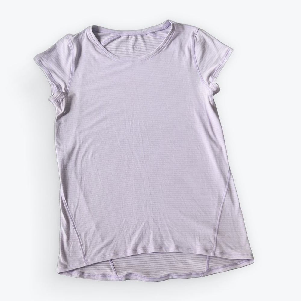 lululemon athletica Light Purple Short Sleeve Tee